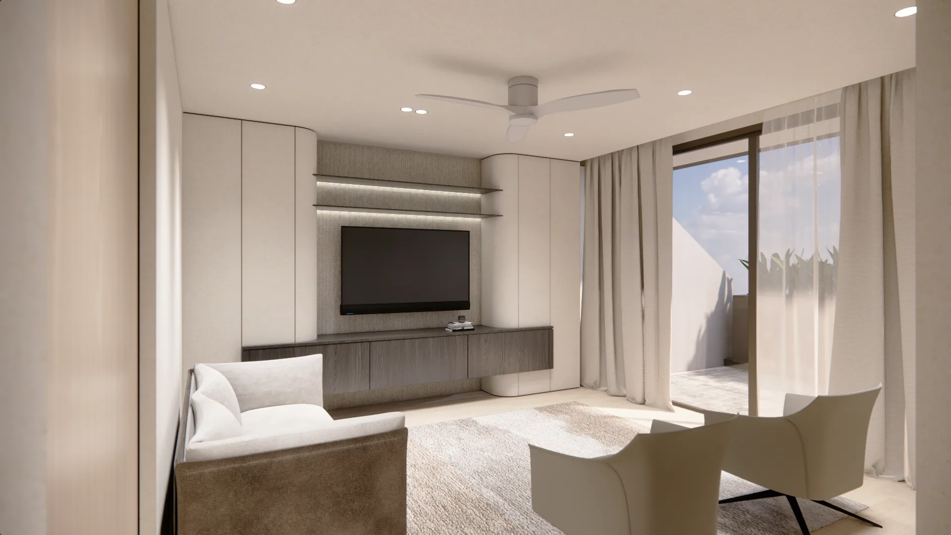 Attic entertainment retreat